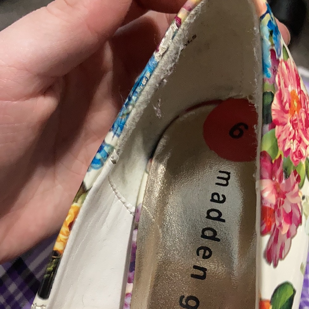 Floral pumps - Picture 5 of 5